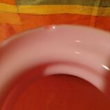 Large pink opaline lampshade