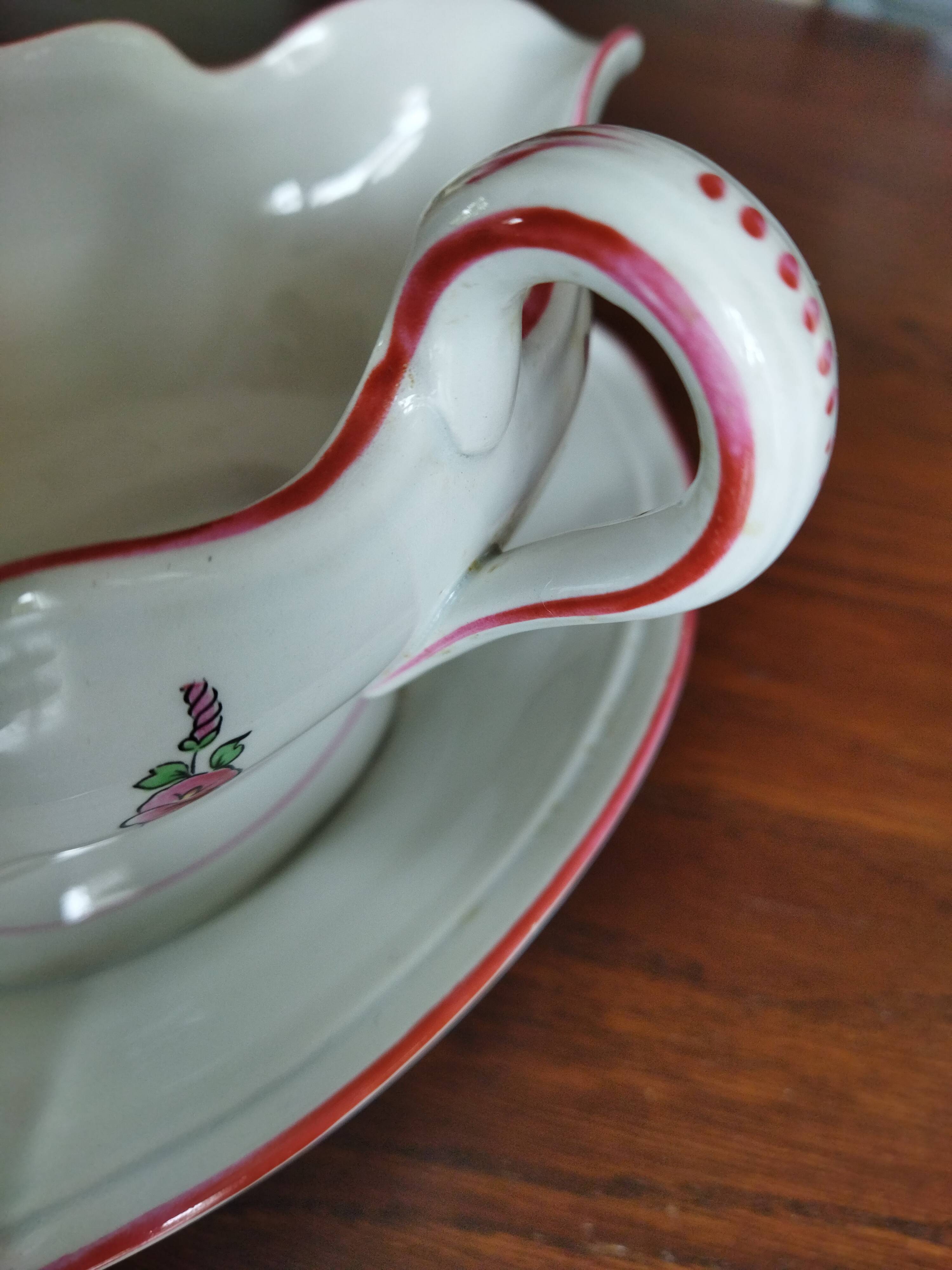 Saucière "Réverbère fin" KG Lunéville