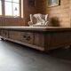 Table basse/table basse robuste vintage XL