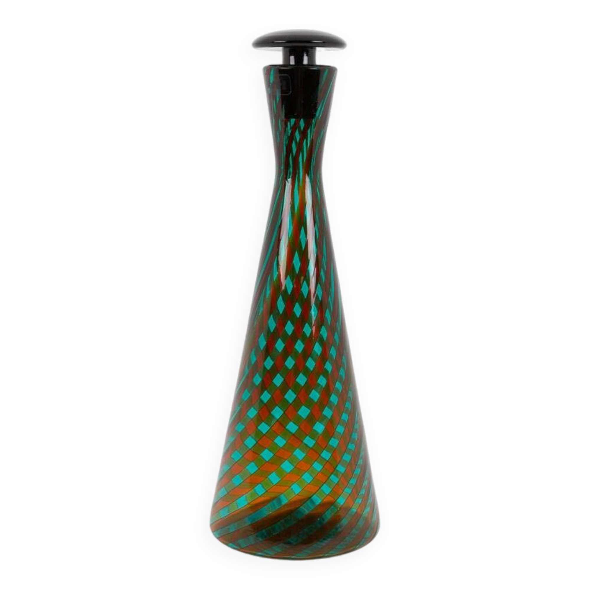 VeArt Murano Glass Decanter, 1980’s Italy
