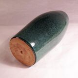 Emerald green ceramic vase
