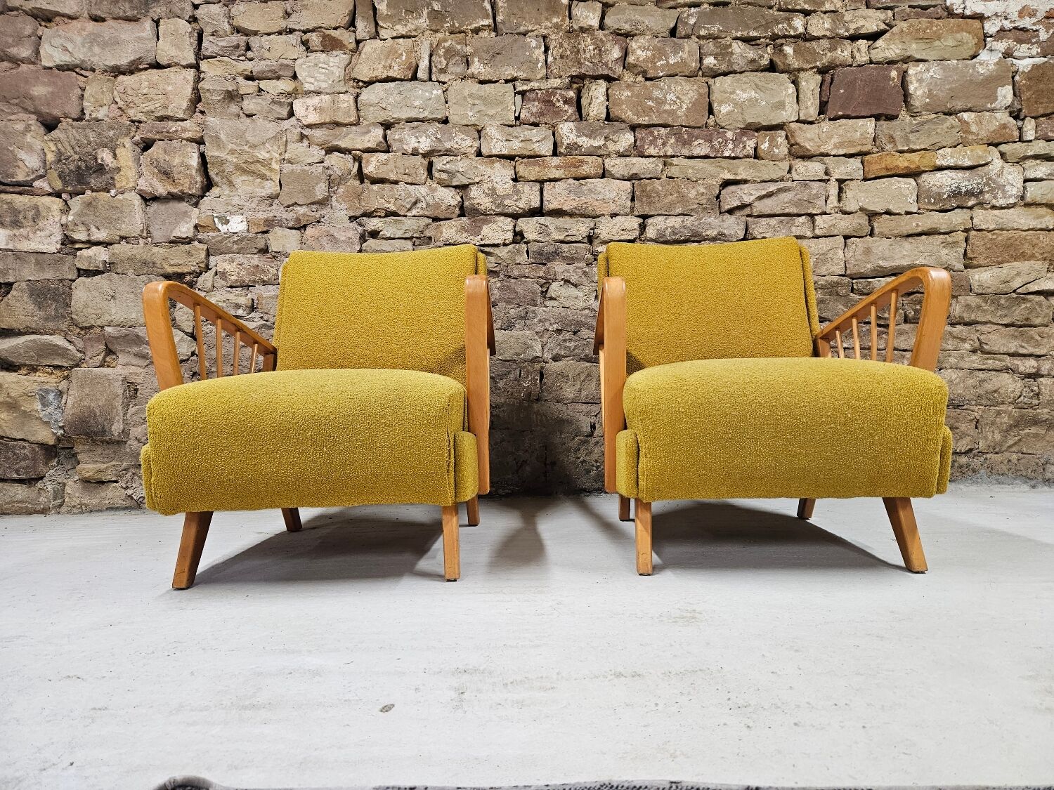 Pair of vintage armchairs 1960