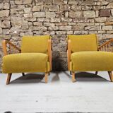 Pair of vintage armchairs 1960
