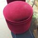 Paire de poufs vintages