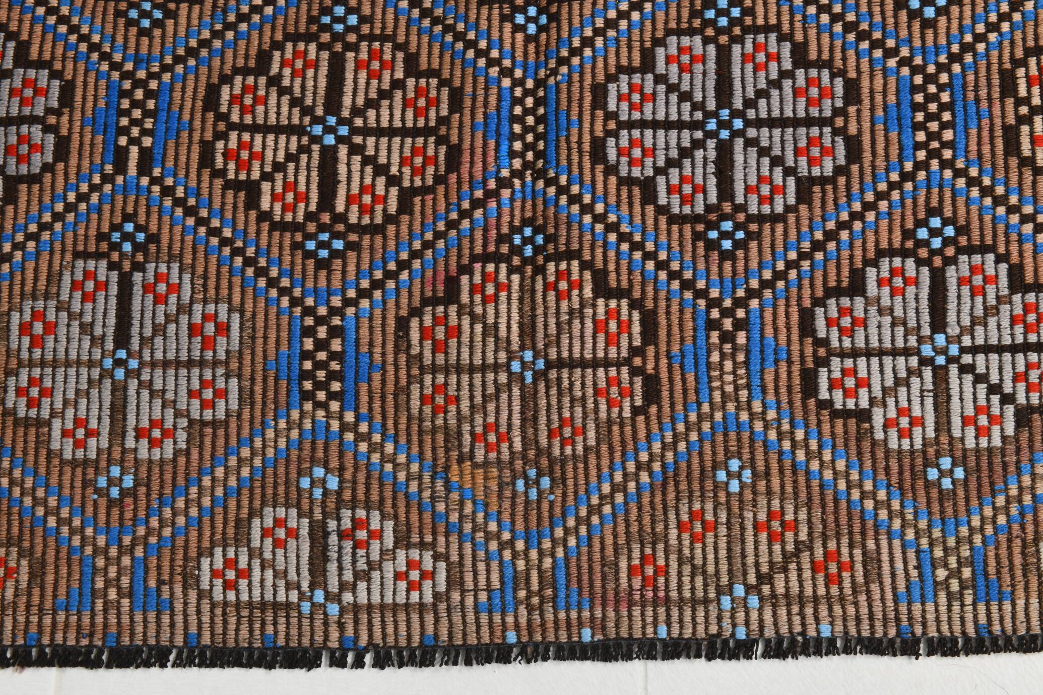 5x10 Hand Woven Wool Kilim Rug, 149x290Cm