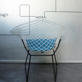 Fauteuil Diamond chair 421 par Harry Bertoia pour Knoll