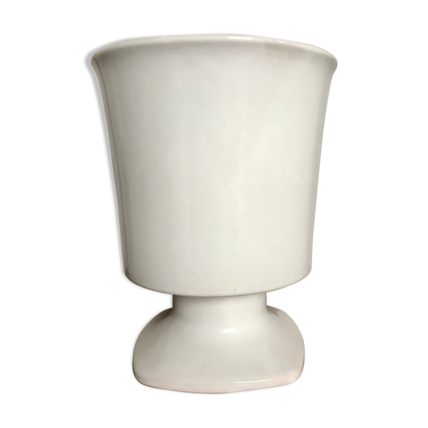 Vintage ceramic pot cover