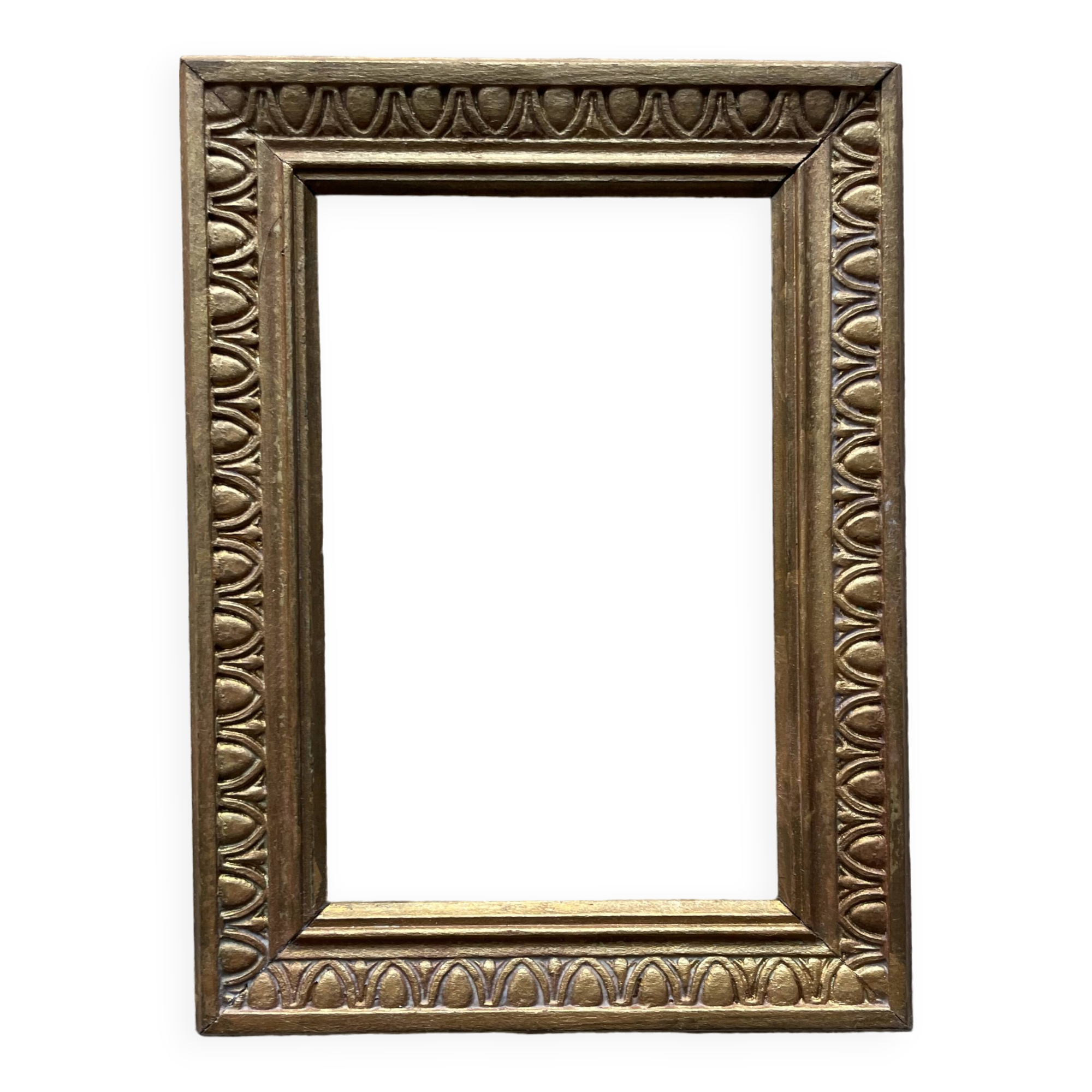 Small old gold frame 12x17cm