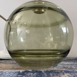 Vintage olive green pendant lamp