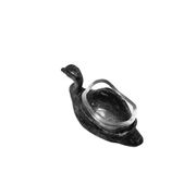 Biedermeier Polish salt holder from Norblin, 1890s