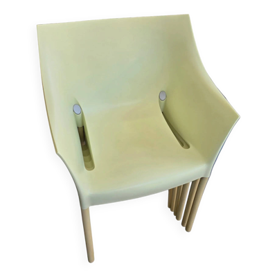 Lot de 6 fauteuils DR. NO par Philippe Starck pour Kartell – design italien empilable