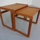 Danish Teak Nesting Tables from Korup Stolefabrik, 1960s, Set of 2