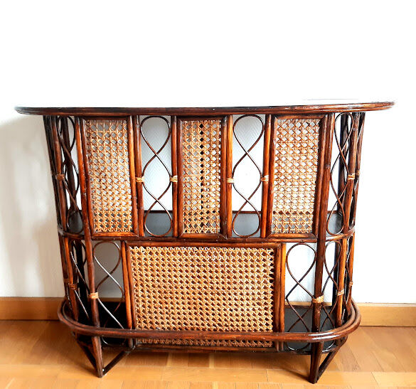 Rattan bar and canning 1960