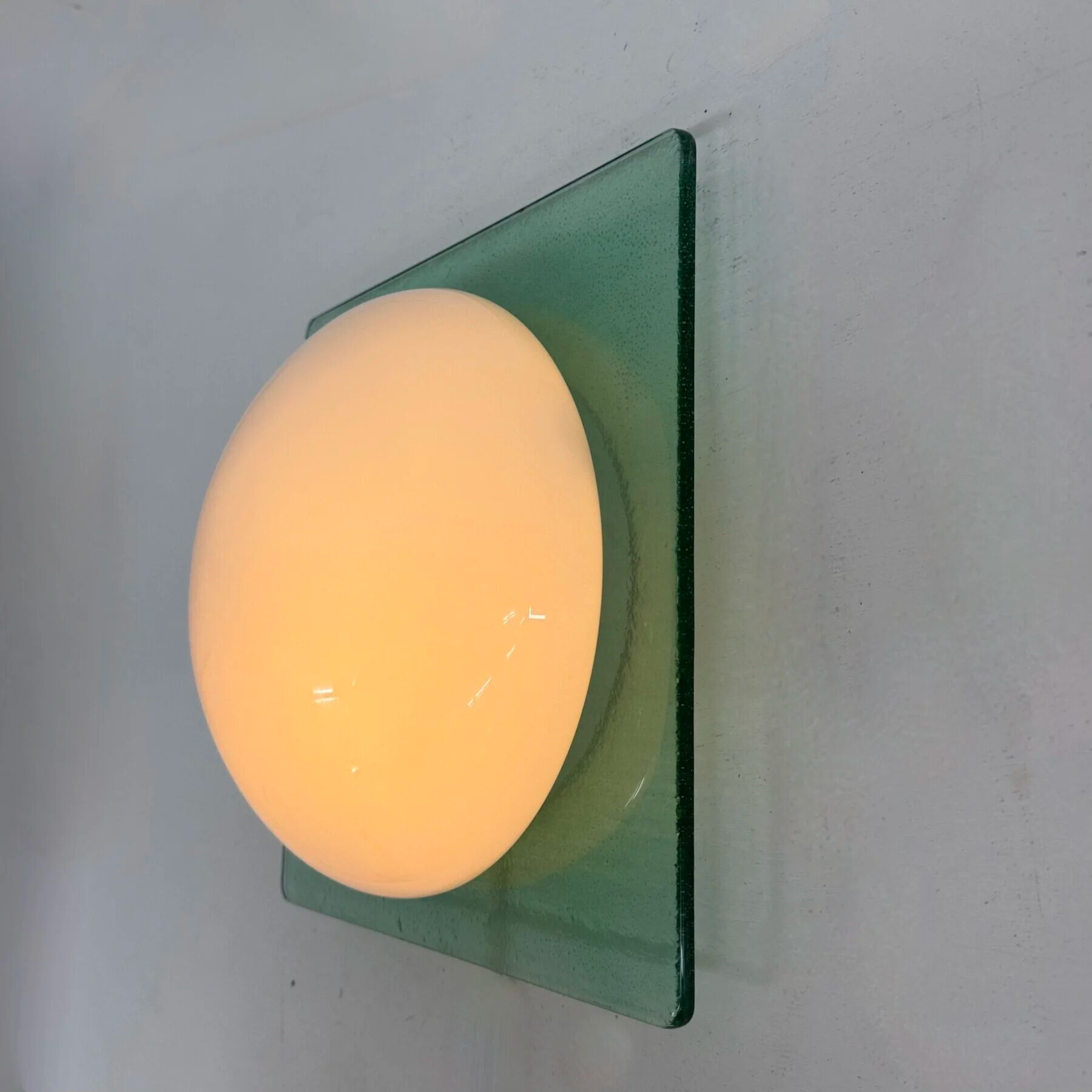Postmodern glass wall lamp Vetri Murano, 1980s, Italy