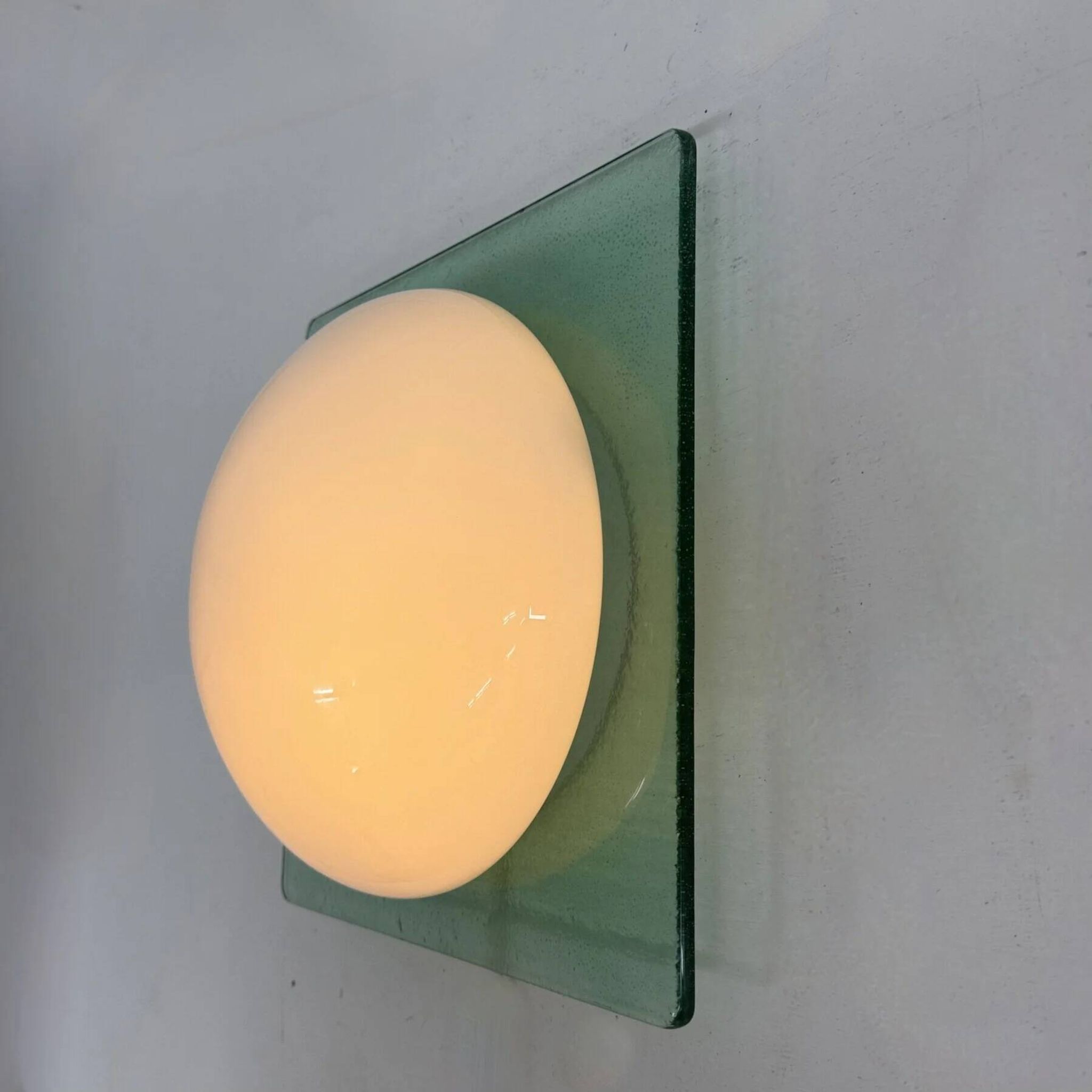 Postmodern glass wall lamp Vetri Murano, 1980s, Italy