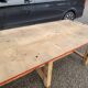 Large table of trade, factory, fir, draper table