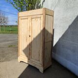 Natural wood cabinet