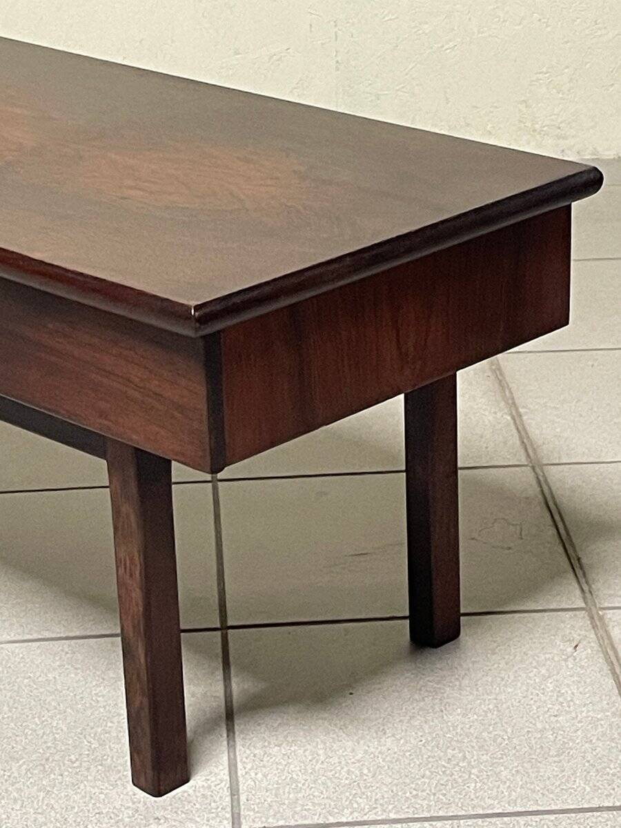 Table with three integrated drawers, 1960s.