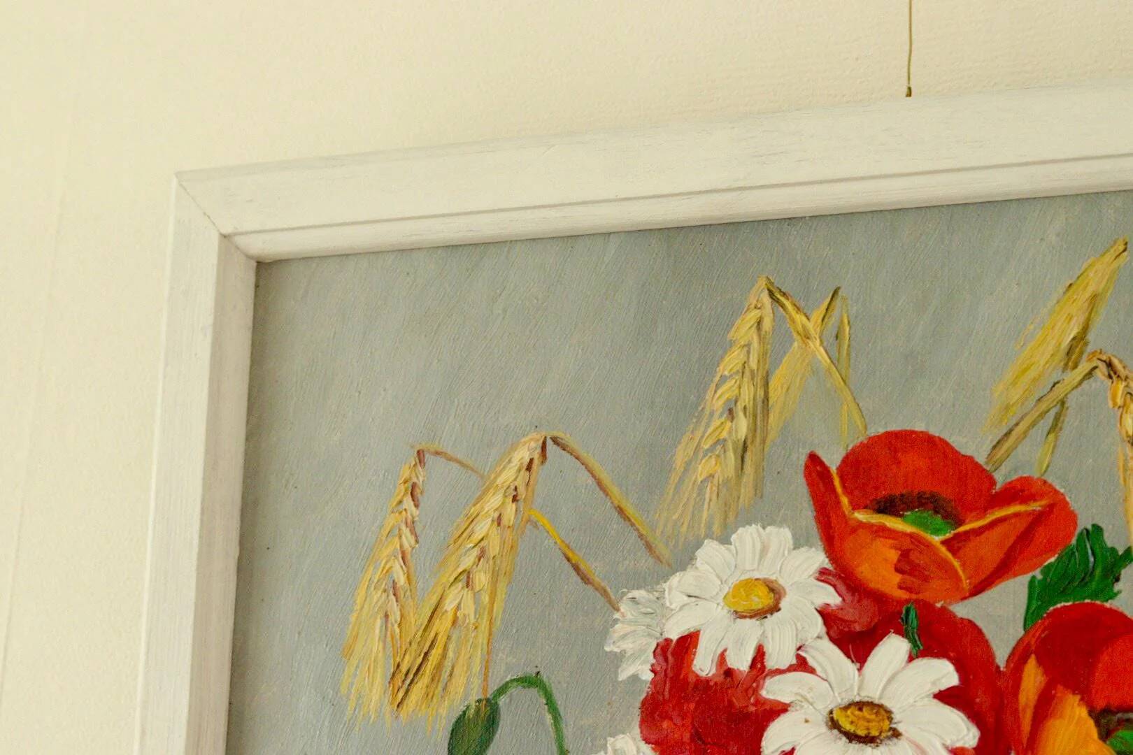 Nature morte aux coquelicots par B. Peters