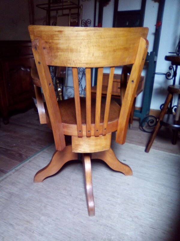 fauteuil de bureau américain années 30