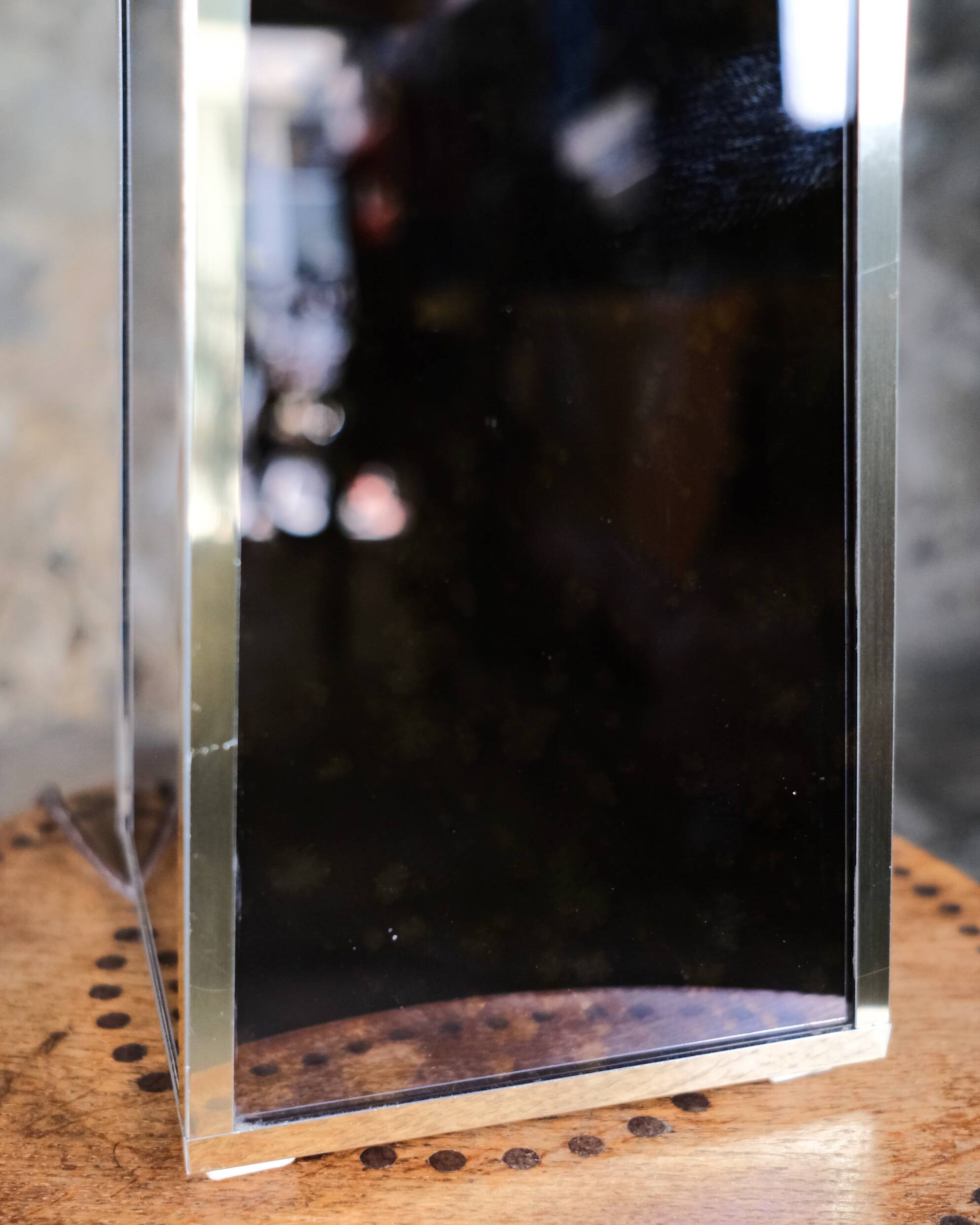 Lampe de table écaille de tortue, France, 1980