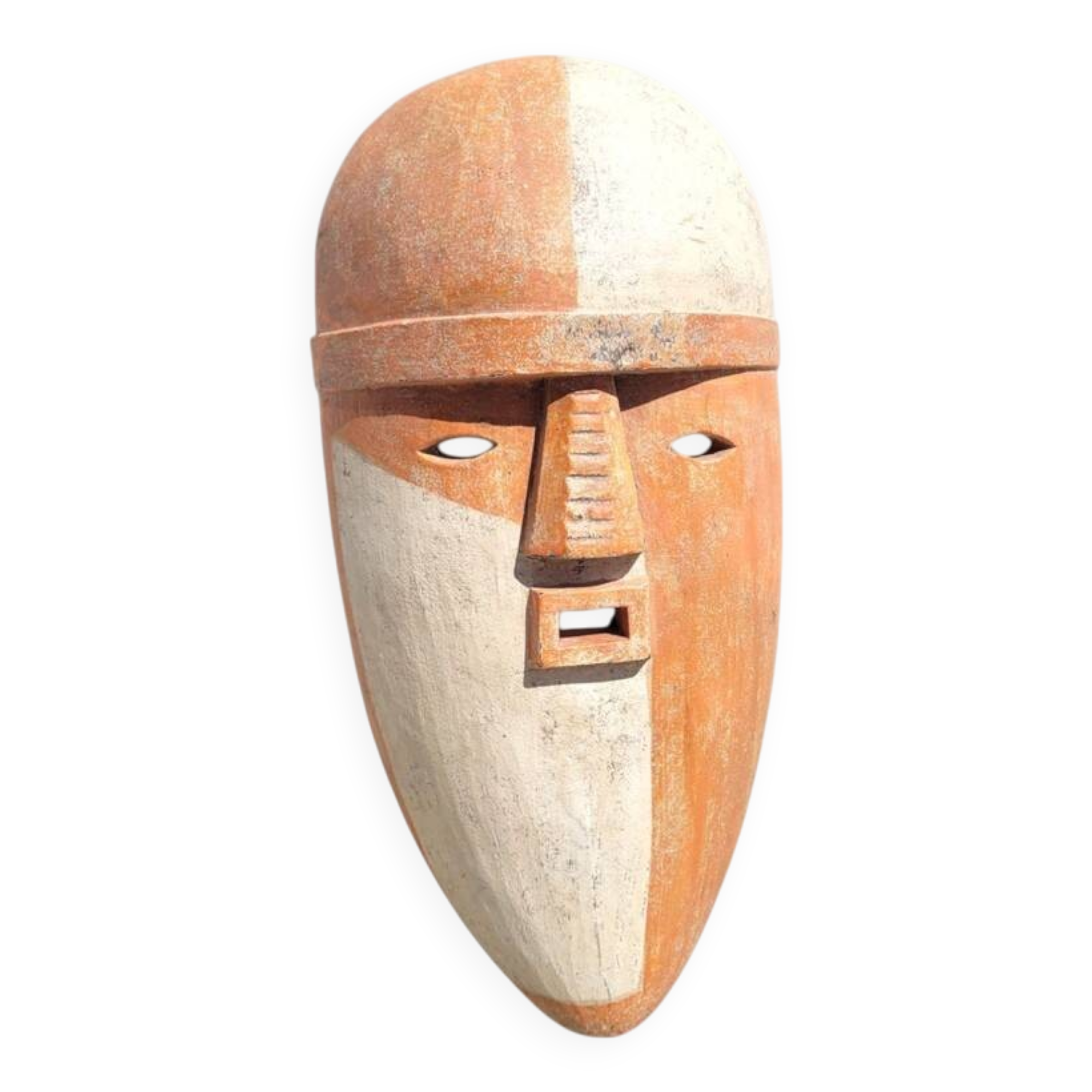Wooden mask in the spirit of Adouma