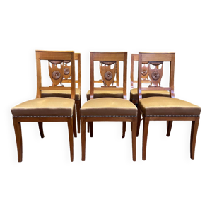 suite de 6 chaises style