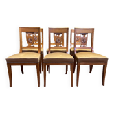 Suite de 6 chaises style Empire - Restauration
