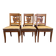 Suite of 6 Empire style chairs - Restaurarion