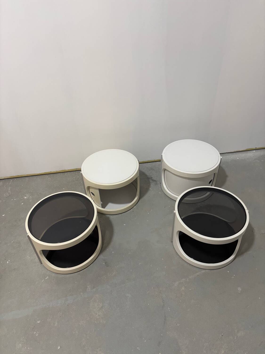 Série de 4 modules vintage des années 70