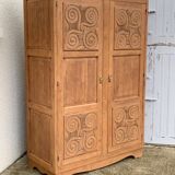 Vintage cabinet 1950 solid oak