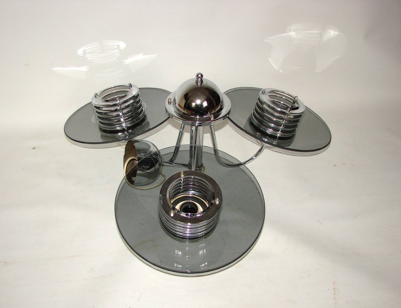 Lustre en chrome, Belid Suède 1990