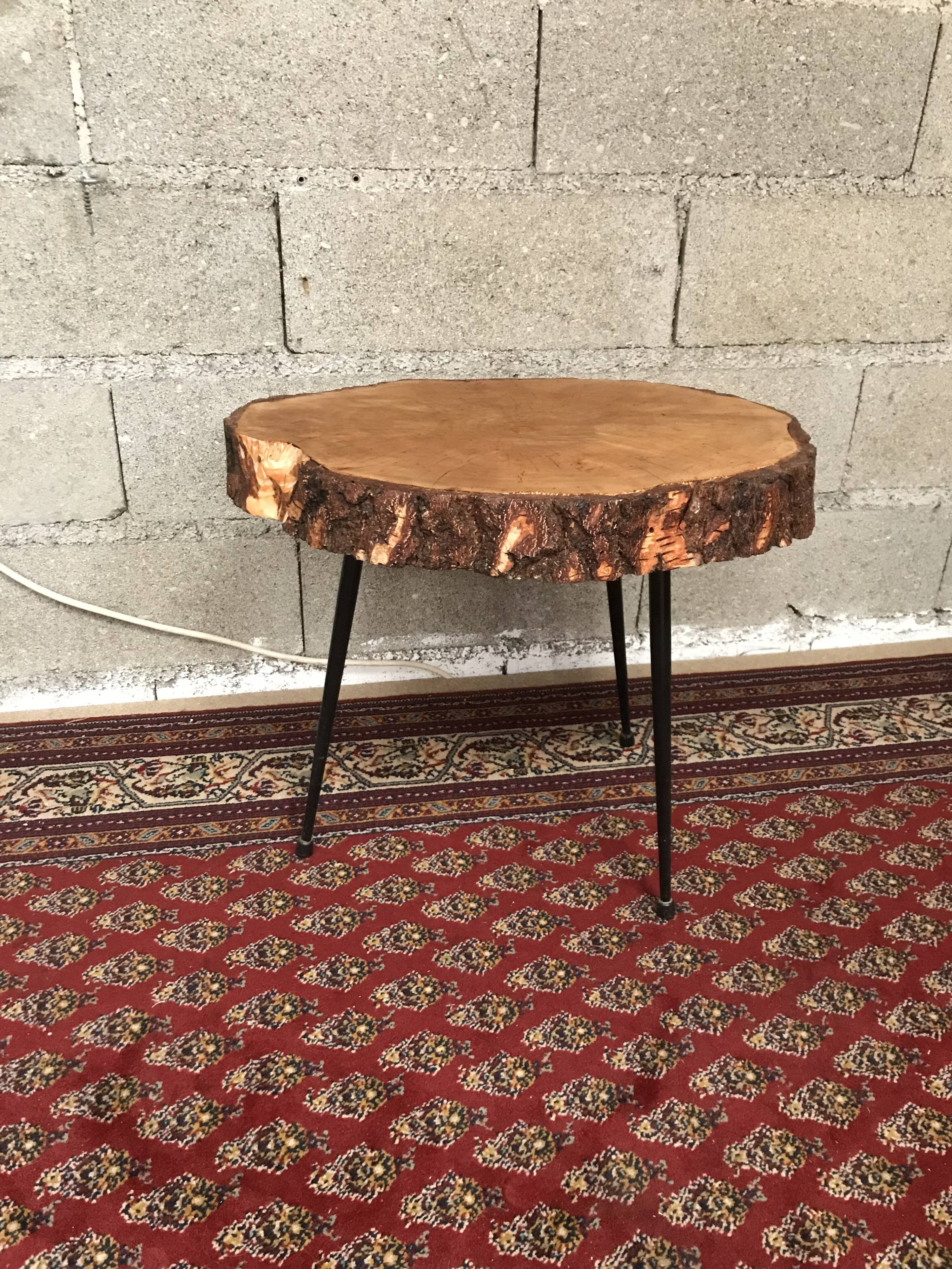 Vintage tripod sofa end year 50/60