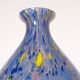 Vase murano bleu et jaune