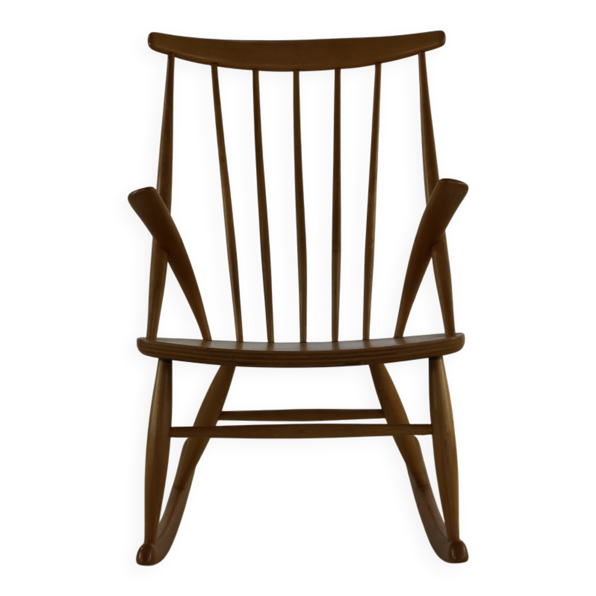 Rocking chair pour enfants au design danois spécial par Illum Wikkelsø