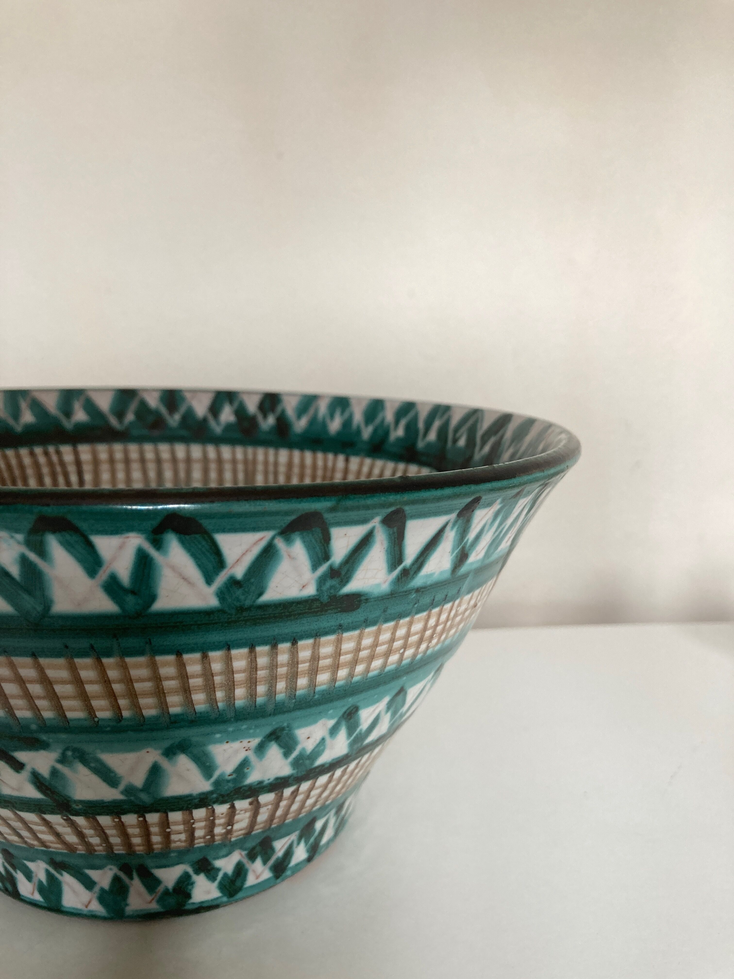 Salad bowl by Robert Picault Vallauris 1960