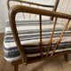 Restored vintage armchair