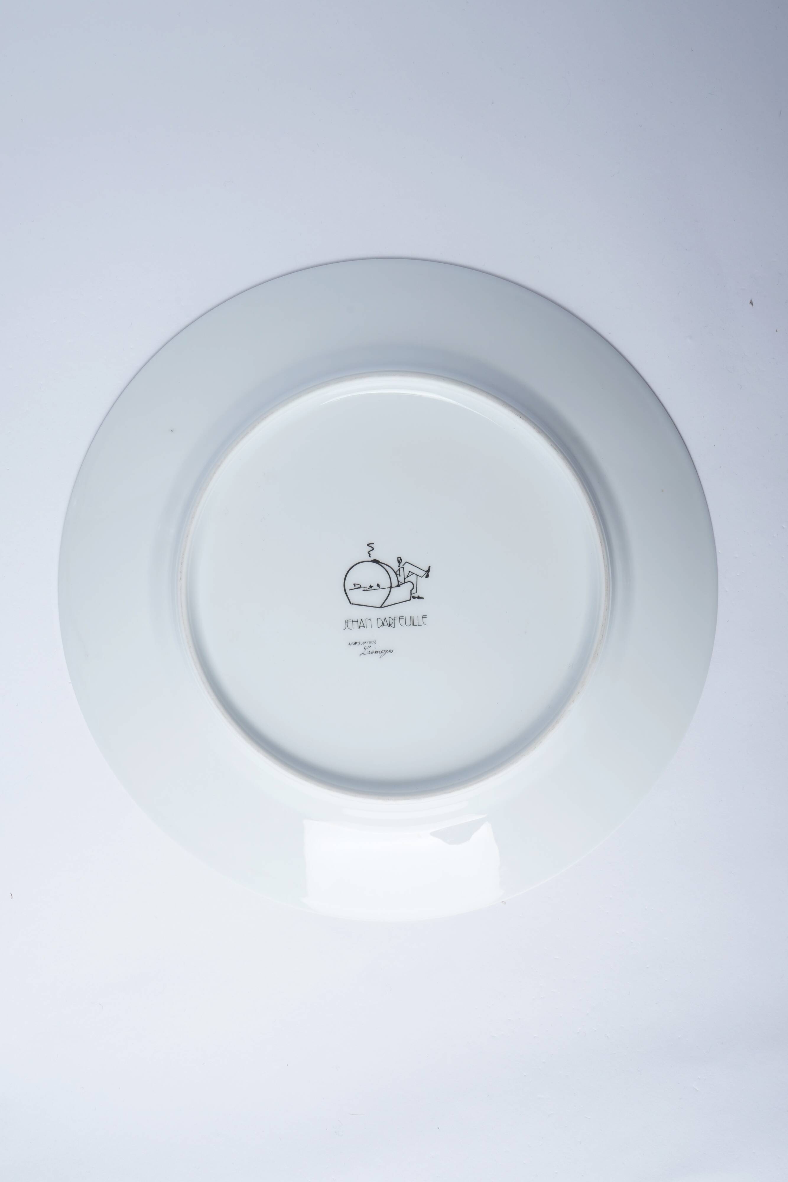 Plate Jehan Darfeuille