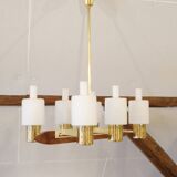 Ceiling Lamp Model Ship By Jo Hammerborg For Fog & Mørup From 1950s