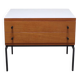Modernist side table with drawers by Herbert Hirche for Holzäpfel, 1950s.