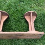 Wooden bench