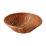 Wicker panière 70s