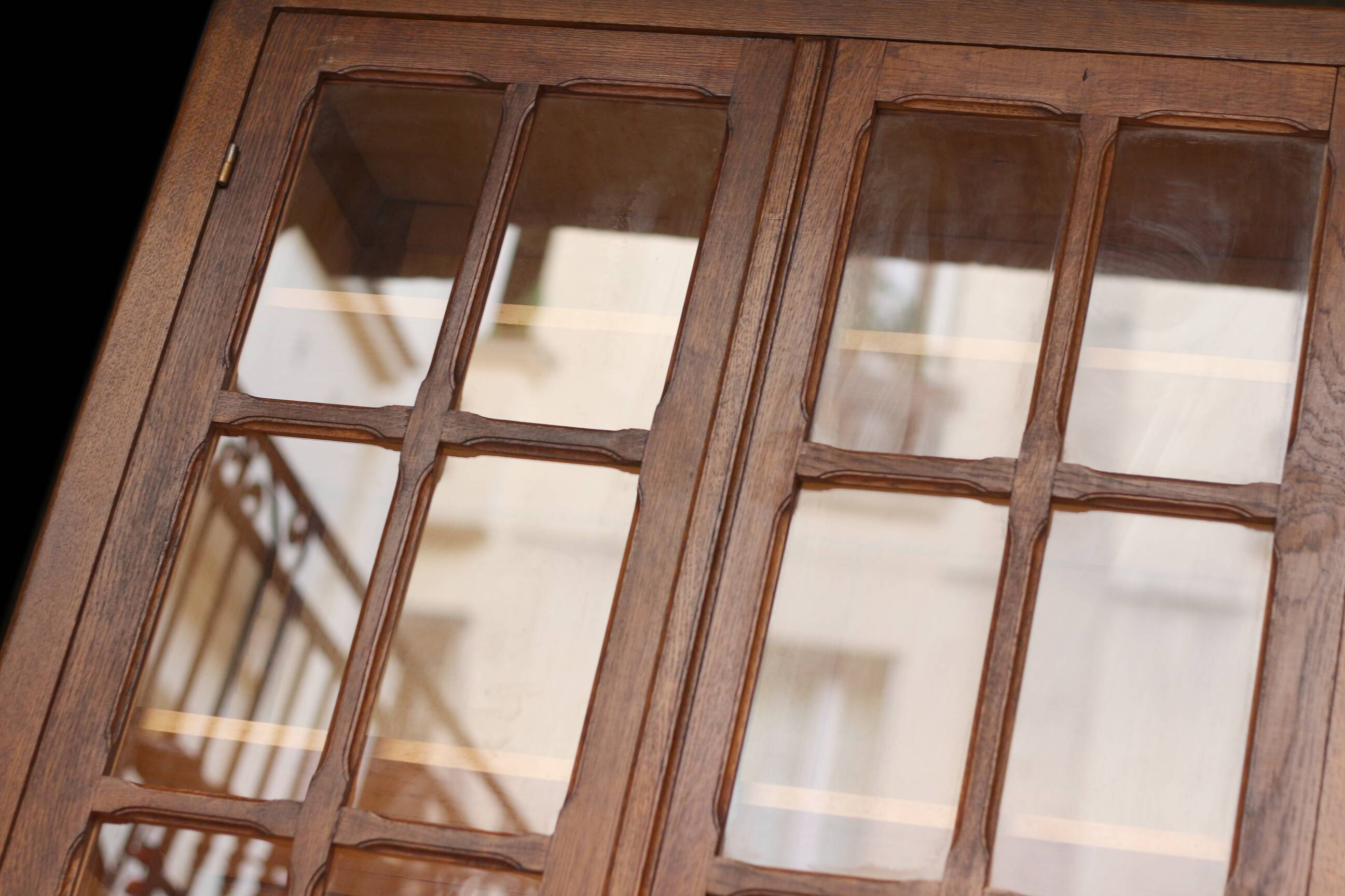 Large Art Deco Parisian wardrobe, original patina.