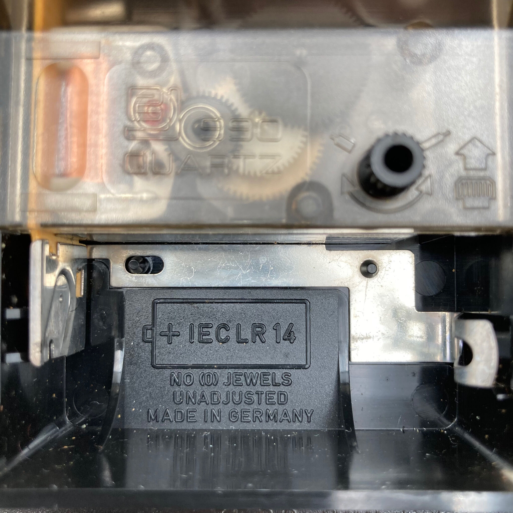 Horloge murale modèle zero 980 DE Raul Barbieri et Giorgio Marianelli - Design Wall Clock Made in Italy