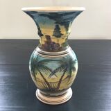 Coconut decorative vase