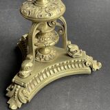 Pair of 19th century candlesticks – Gilt bronze
