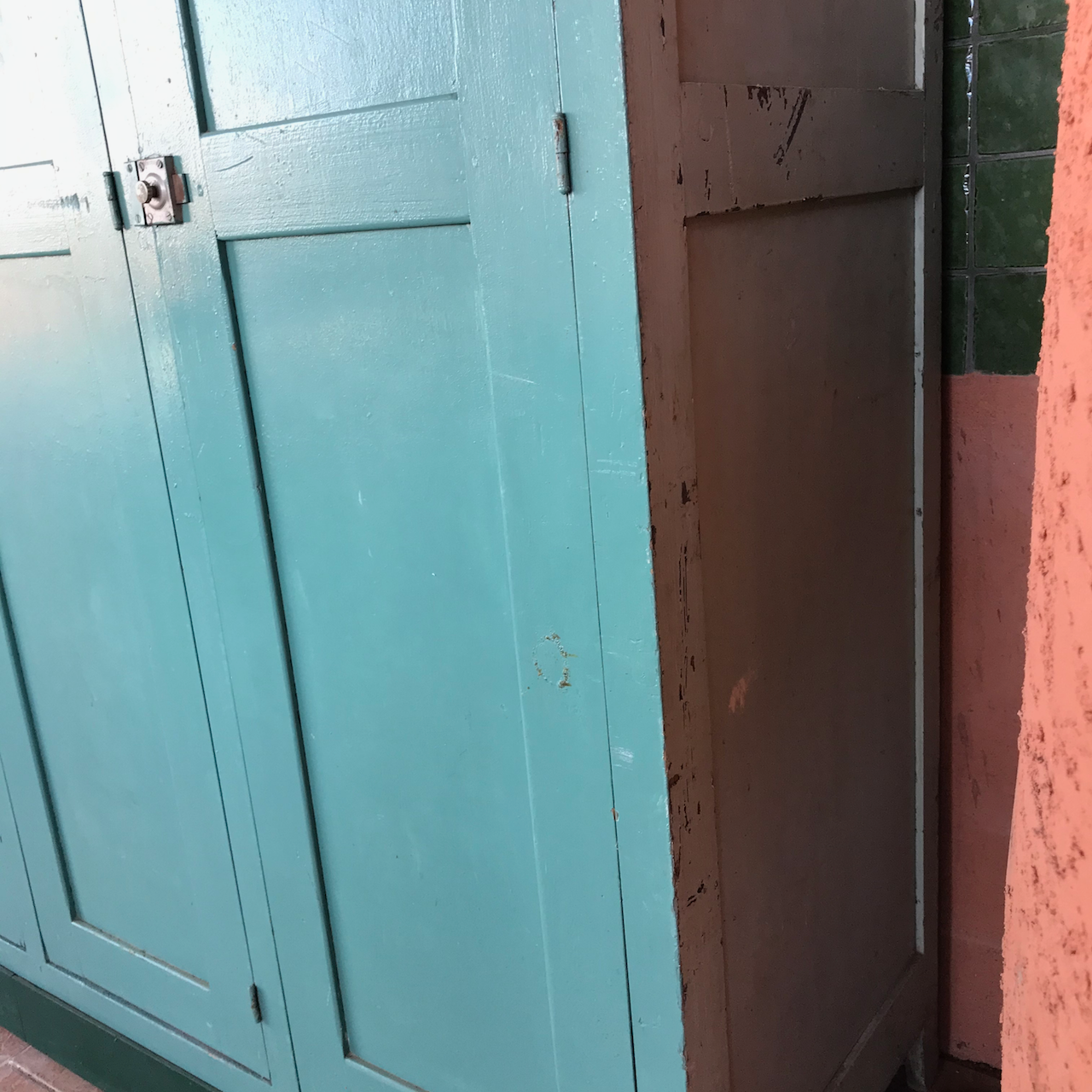 Former wooden dressing closet