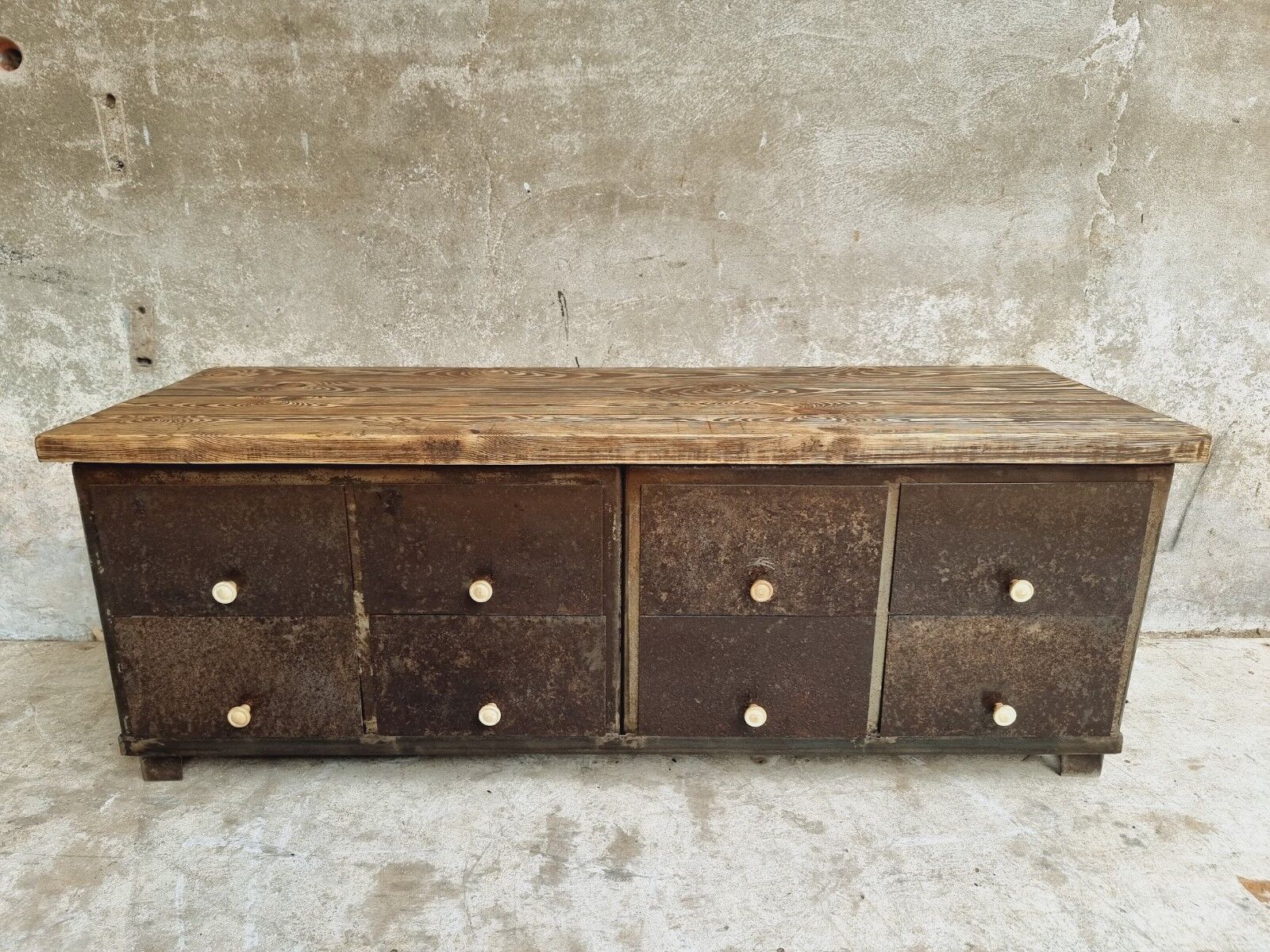 Industrial chest of drawers TV cabinet or sideboard
