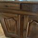Antique storage furniture in solid walnut