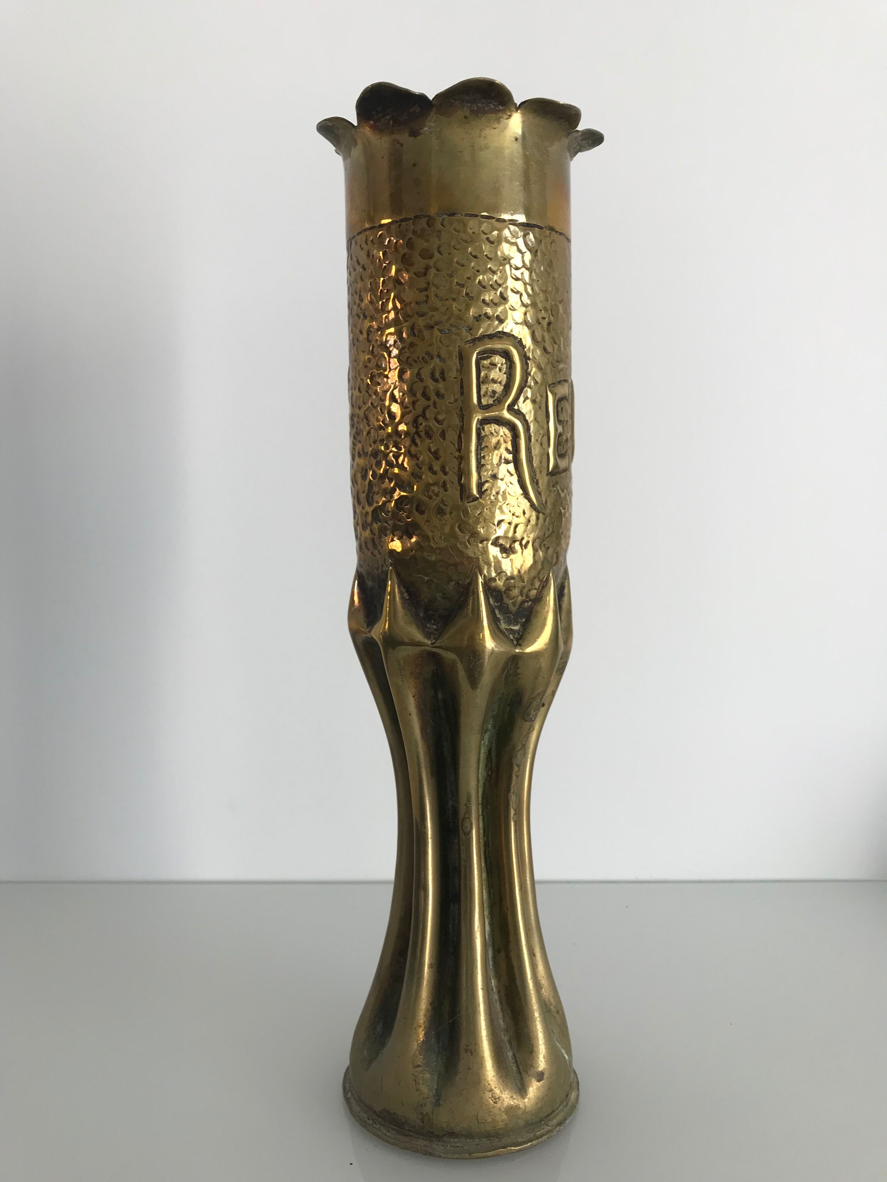 Brass vase